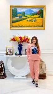 setelan rayon panjang twill