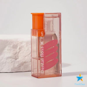 TookDee กล่องเก็บไหมขัดฟัน อัตโนมัติ ป๊อปอัพ  ขนาดพกพา Floss storage box