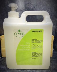 1L Alcologne with 70% isoproply alcohol scent and moisturizer in pump bottle (Baby cologne - Nenuco)