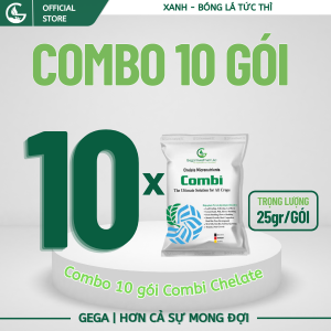 Phân Bón Dưỡng Cây GEGA Chelate 25gr - Bổ Sung Năng Lượng Chống Vàng Lá Dành Cho Sân Vườn