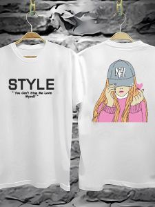 Kaos Atasan oblong wanita Lengan pendek Kaos oblong Sablon Sarangheo Kaos cewek / Kaos Oblong/ Baju Kaos Tshirt/ Tshirt cewek / Tshirt wanita