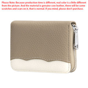 Royal Bagger RFID Blocking Short Wallets Genuine Leather Coin Purse Fashion Casual Card Holders for Women 1844