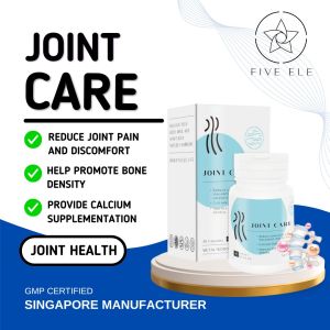 FIVE ELE JOINT CARE + Pain Relief Flexibility Mobility & Comfort Advanced Formula with UC II Collagen Glucosamine & VC Calcium + 30Capsules