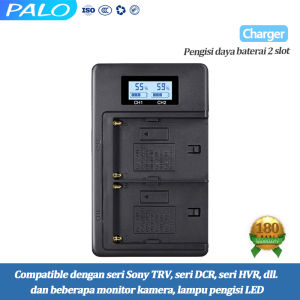 PALO Baterai NP-F960 F990 F980 F970 F750 F550 For Sony PLM-100 CCD-TRV35 MVC-FD91 MC1500C L10