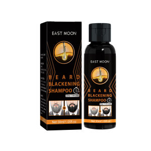 White to Black Hair Shampoo Perfect for Mens Hair Care Mens Black Hair Strengthening Shampoo