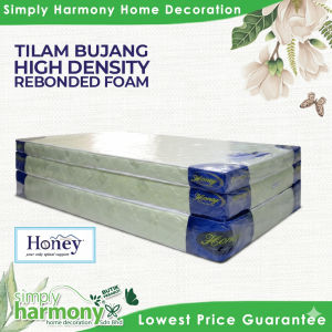 SHSB Honey Tilam Bujang Foam / Super Single / Single Mattress / Foam Mattress/Tilam Single/Tilam Foam/Bujang Foam/Tilam Solo/ Tilam Individu / Tilam Personal/Tilam Super Single Premium/Tilam Single 3 Kaki/Tilam Single 3 Kaki Setengah