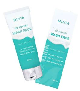 Sữa Rửa Mặt Wash Face Minta 100ml Sạch Sâu Trắng Sáng Dưỡng Da