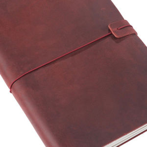 DUKEEN Genuine Leather Journal Travel Notebook Retro DIY Handmade Diary Portable Sketchbook Teacher Gift School Office Supplies