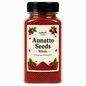 250mL Bottle Lokal Pantry Atsuete (Annatto) Seeds | Premium Whole Spice | Natural Cooking Ingredient for Rice Marinades Soups Broths Sauces Stews Meat Poultry Seafood Homemade Spice Blends Traditional Filipino Recipes & Everyday Culinary Use