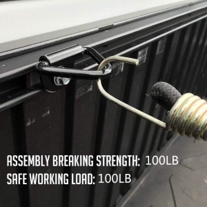 20pcs hàng hóa Tie xuống D hình dạng kéo móc kim loại bền Neo vòng cho rơ móc thuyền xe tải làm việc cửa hàng nhà để xe