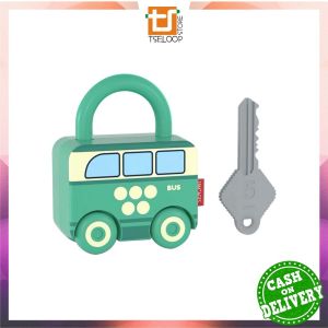 OFM-M318 Mainan Puzzle Key Set Anak Mainan Kunci Gembok Motif Transportasi / Mainan Edukasi Anak Puzzle Matching Lock / Key Lock Car Kids Import