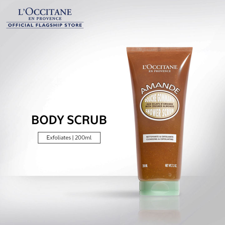L Occitane Almond Shower Body Scrub 200ml Lazada l-occitane-almond-shower-body-scrub-200ml-lazada