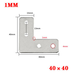 Stainless Steel Heavy Duty Corner Bracket for Furniture Repair and Joint Connection