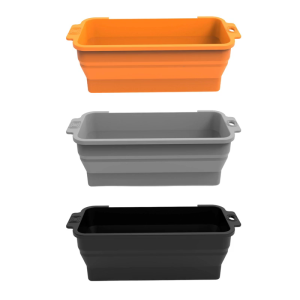 Reusable Silicones Grease Tray For Barbecue Grill Griddles High Heat Resistant Oil Collector Grease Catcher Cup Liner