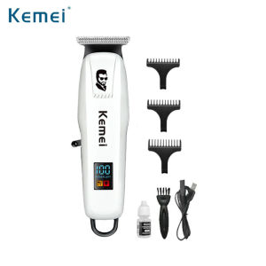 Alat Cukur Rambut Kemei KM-PG232 Mesin Cukur Rambut Kumis dan Jenggot Rechargeable KM PG232