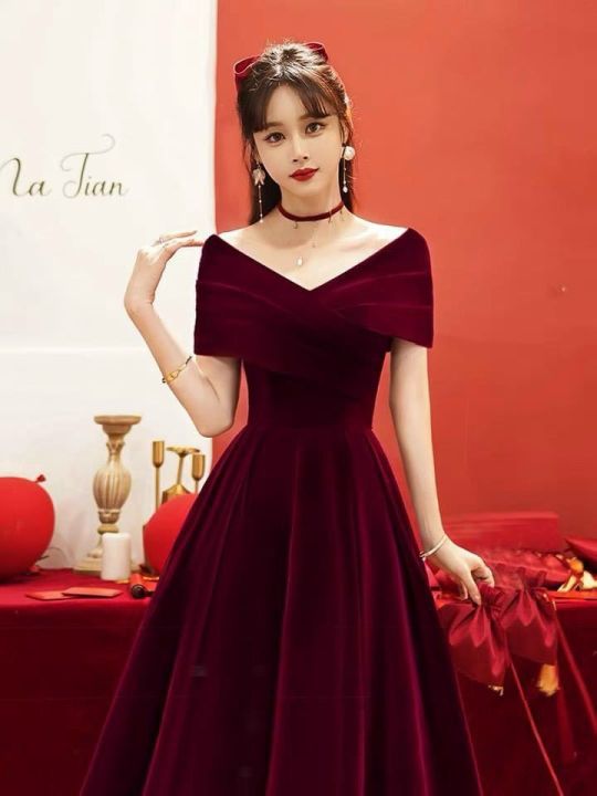 Váy đẹp trung niên - ĐầM dạ hội màu tím đính cườm phối lưới đẹp ngất ngây  Size XL #Giá 7xx 1 mẫu duy nhất - độc đáo - sang trọng —————