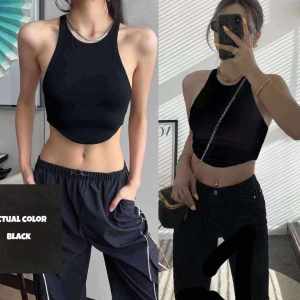 PADDED TANK TOP FOR LADIES / HALTER TOP WITH PAD/ BRALETTE WITH PAD / BINI INSPIRED TOP
