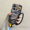 New Casing Itel P55 NFC 4G Classic Cute Colorful Cool 3D Cartoon Phone Case with 3D Doll Lanyard Lens Protection Shockproof Silicone Soft Back Cover. 