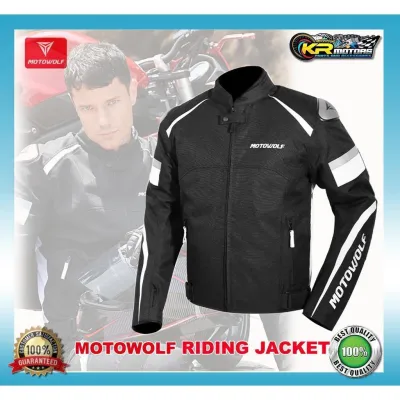 ♦︎✔︎ Motowolf Breathable Riding Jacket / Riding Gear / Riding Armor & Protection - Original (Waterproof)