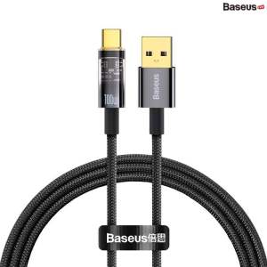 Cáp sạc tự ngắt USB to Type-C 100W Baseus Explorer Series Auto Power-Off Fast Charging Data Cable - CATS