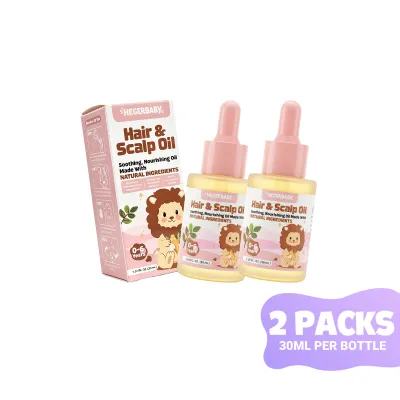 Hegerbaby Hair & Scalp Oil 30ml Pack of 2