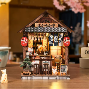 DIY 3D Wooden Puzzle The Mellow Pub Learning by Doing Self Assembly Educational Craft AM01-007