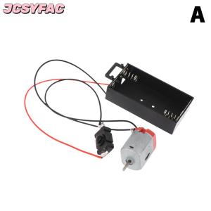 JCSYFAC 130 động cơ Kit với 2X Pin lưu trữ trường hợp và chuyển đổi 16500 rpm Mini sinh viên DIY động cơ điện tử mô hình mạch Kit