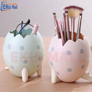 Hộp bút mini dễ thương khủng long Hộp đựng bút để bàn hình trứng