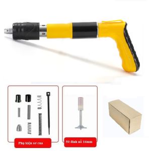 Máy Bắn Đinh Bê Tông (Kèm Phụ Kiện) tặng 50 đinh.