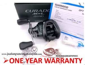 SHIMANO 2021 CURADO MGL 151 151HG CASTING REEL LEFT with ORIGINAL 1 Year Local Warranty