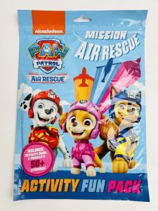Paw Patrol Mission Air Rescue Activity Fun Pack With Pencils & 50+ Stickers For Kids