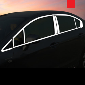 Viền cửa inox 18 chi tiết cho Honda Civic 2006 – 2011 Honda Civic Gen 8 2006 – 2011 Honda Civic Gen 8