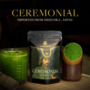 Baramio Matcha 100% Classic/ Premium / Ceremonial /  Yame Ceremonial  Grade 40- 50g. |   Taste Note: Umami and Seaweed