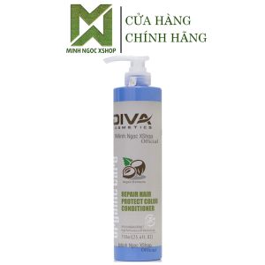 Dầu xả phục hồi giữ màu nhuộm Diva Repair Hair Protect Color 750ML