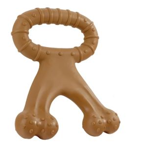 YITAQI Bone Shape Dog Chew Stick Creative Bite Resistant Nylon Dog Bone Dog Interactive Toys Portable Puppy Molar Toys Teeth Cleaning