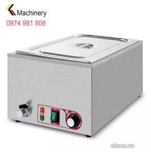 Bếp cách thủy 1-2-3-4-6 ngăn Bain Marie BM-1/1  khay chứa GN x 150mm tiêu chuẩncông suất 1.2kW