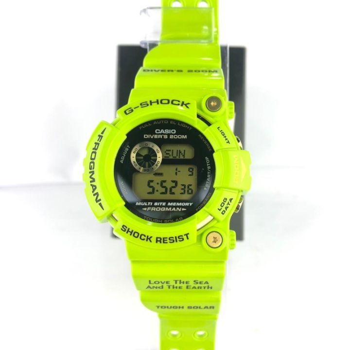 Casio G-Shock X Love The Sea and The Earth Kermit Frogman GW-200F