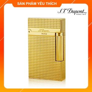 Hộp Quẹt Bật Lửa Dupont D26V Họa Tiết Ô Vuông Kẻ Sang Trọng Lịch Lãm - Dùng Ga Đá Cao Cấp