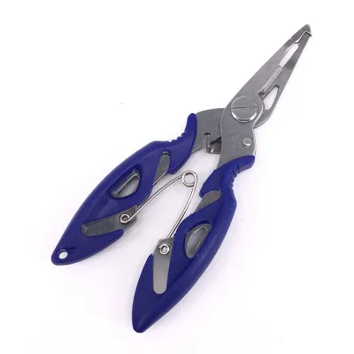 SUKE Fishing plier Stainless steel fishing scissors curved nose pliers control fish unhooking device