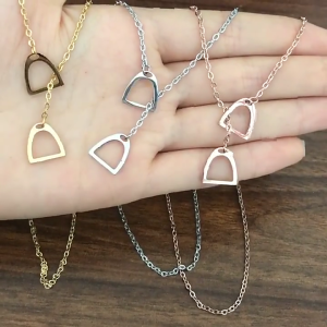 Thanh Lịch Ngựa Khuấy Vòng Cổ Hiện Đại Ngựa Khuấy Vòng Cổ Thanh Lịch Phương Tây Vòng Cổ Trang Trí Cho Hợp Thời Trang Phụ Nữ