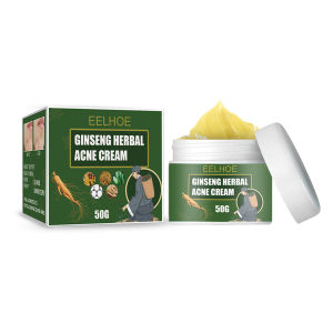 Eelhoe Acne Treatment Cream Acne Remover For Face Toner Pimple Remover Skin Care For Teens Acne Scars Remover For Face Men Herbal Ginseng Desalt Acne Scar Effective Anti Acne Cream Oil Control Whitening Moisturizing Skin Care Blackhead Removal Face Gel