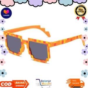 Mulki Flash Sale !!! Kacamata Anak Cewek Cowok Model Pixel Minecraft Mosaics UV400 - 088 - Kacamata Styling - Kacamata Universal - Kacamata Murah - Kacamata Liburan - Kacamata Serbaguna - BISA BAYAR DI TEMPAT !!!