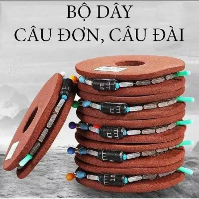 Trục Nâu Trục Thẻo Buộc Sẵn Chuyên Câu Đài Trục Thẻo Câu Đài Chất Lượng Cao Cấp