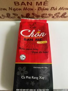 Cà Phê Chồn rang xay BAN MÊ Đỏ Chính hiệu 500g