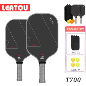 T700 Carbon Fiber Pickleball Paddle Racket for Training for Sport Outdoor Indoor Players Play Fun Tennis Racket Gift Main Leisure