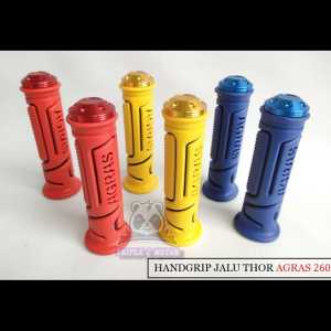 handfat motor handgrip model thor mandalika grip karet jalu stir bar end almini full warna agras universal motor honda yamaha suzuki kawasaki