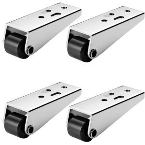 4Pcs Vertical Directional Sliding Door Track Pulley Effortless Smooth Directional Wheel Mini Silent Sliding Door Single Wheel Pulley