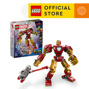 LEGO Super Heroes 76307 Iron Man Mech vs. Ultron (101 Pieces) Building Block Toys Bricks