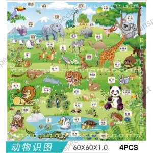 [ READY STOCK ] 4pcs/26pcs Puzzle Play Mat Alphabet Cartoon Pay Mat Baby Kids Foam Mat Crawling Mat Soft EVA婴儿爬行垫