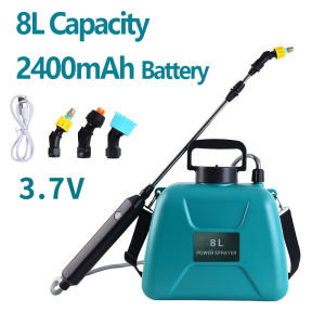 Metal Mart 8L5L Capacity Electric Garden Pressure Sprayer Garden Mist Sprayer Knapsack Battery Sprayer Pump Pam Racun Bateri